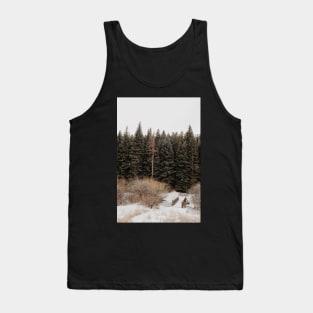 snow covered trees Tank Top